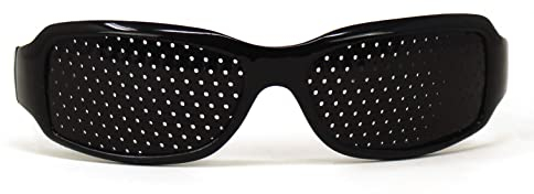 NATURALIGHT Rasterbrille/Lochbrille für Augentraining - Modell Ametista – Bifokales Raster