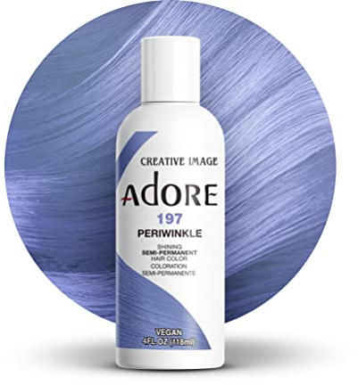 Adore Shining Semi Permanent Hair Colour, 197 Periwinkle
