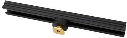 DAGIJIRD Camera Hot Cold Shoe Extension Rail Bracket Bar Mount Bracket for Flash LED Video Light, with 1/4'' Hole