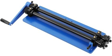 Lamiera di formatura rullo 460 mm, piegatrice manuale per lamiera, piegatrice a 3 rulli per lavori di piegatura precisa su lamiere e tubi