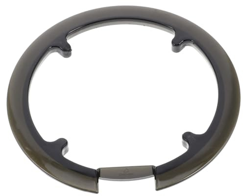 Housoutil Protection pour Plateau de Chaîne de Vélo en Résine, Compatible 42-44 Dents, Protège-Plateau Souple pour VTT, Résistance aux Chocs et Saleté, Accessoire Pédalier Vélo