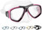 Cressi Focus - Professional Erwachsene Tauchmaske aus High Seal - Optionale Optische Gläser Erhältlich