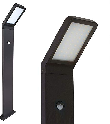 LED Außenleuchte Außenlampe Wandleuchte Standleuchte Edelstahl Wegeleuchte 337 Standleuchte mit Bewegungsmelder