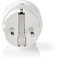 Nedis SmartLife Smart Plug SmartLife Smart Plug | Wi-Fi | Power Meter | 2500 W | Schuko/Typ F (CEE 7/7) | -10-40 °C | Android™ & iOS | White White, WIFIP110FWT, weiss
