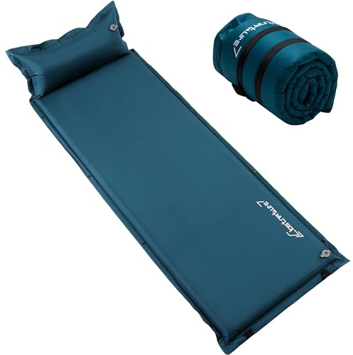Clostnature 2in Lightweight Self Inflating Sleeping Pad for Camping