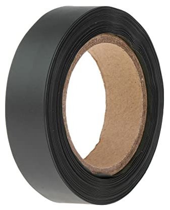 SM SunniMix 20 mm x 15 m Nastro sigillante termofusibile termoadesivo per Tessuto Rivestito in PU, Riparazione Tende, Nero