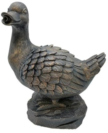 Danner Manufacturing Water Spitter Statue, Resin, Gray