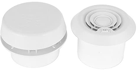 12V RV Roof Air Vent, Built‑in Copper Motor Ceiling Quiet Air Ventilation Cooling Grille, RV Fan for Campers Motorhome Travel Trailer Van