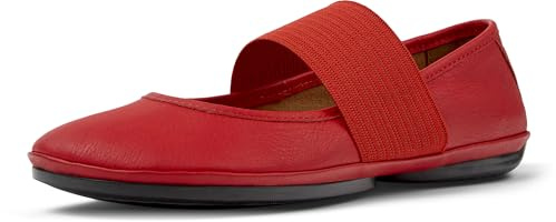 Camper Women's Right Nina 21595 Mary Jane, Bright Red 258, 6 UK