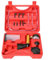 TONZACK Dispositivo de Purga de líquido de Frenos, Bomba Manual de vacío, Purga de Frenos, 0~30 inHg (kPa), Dispositivo de Purga de Frenos para automóviles, Dispositivo de Purga de Frenos (Rojo)