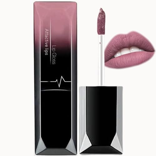 Matte Liquid Lipstick, Highly Pigmented, Waterproof, Non - Sticky, And Fade - Resistant for Long - Lasting Wear