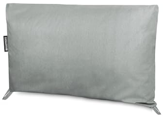 HAPPERS Cojín para Palets Toldotex Impermeable Gris Respaldo 80x45x20 Liso