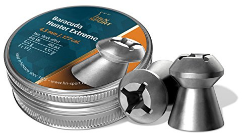 H&N Sport H&N Baracuda Hunter Extreme Hollowpoint Airgun Pellets .177 Caliber / 9.57 Grains (400 Count)