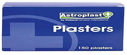 Wallace Cameron WAC10422 Pilferproof Washproof Plasters, Pack of 150