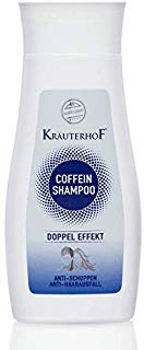 krauterhof Anti-Dandruff och hårväxt schampo med koffein 250 ml