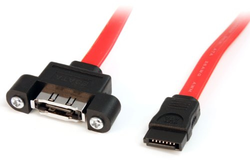 StarTech.com Câble eSATA à montage sur panneau 30 cm - F/M