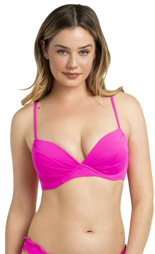 Smart & Sexig Dam Bad Hemlig Konvertibel Push-up Bikini Topp