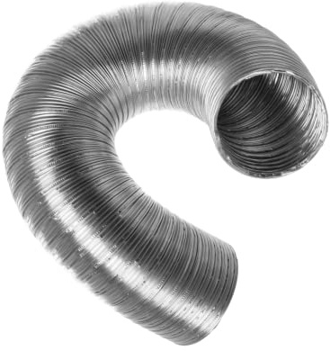 EUROPLAST Ø 80mm Länge 1.5 meter Alu Flexrohr - Alurohr Flexschlauch Schlauch Aluflexschlauch Flex-Schlauch Lüftungsrohr