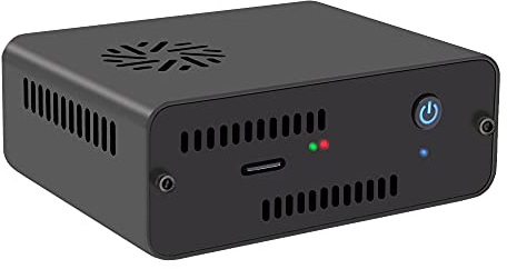 Geekworm NASPi V2,0 2,5 inch SATA HDD/SSD NAS Kit de Stockage pour Raspberry Pi 4 Modèle B