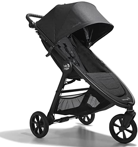 Baby Jogger City Mini GT2 All-Terrain Kinderwagen | Leichter, faltbarer Kinderwagen | Opulent Schwarz