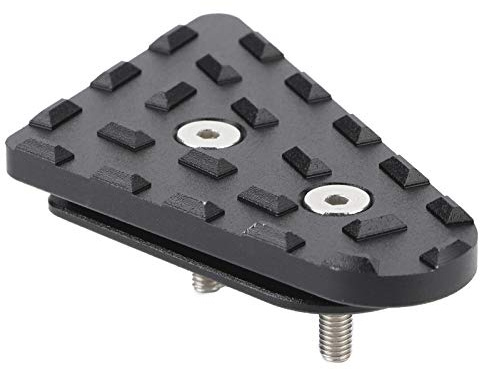 Prolunga Leva Freno, Estensione Pastiglia Leva Freno Posteriore Moto, Estensione Pedale Leva Freno Posteriore Ingrandisci Pastiglia Lega di Alluminio CNC Adatta per R1200GS R1250GS ADV(Nero)