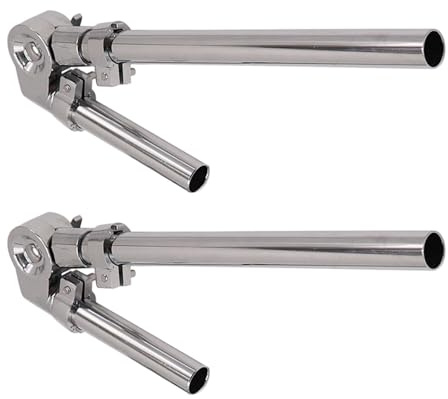 Baoblaze Supporto Supporto per Braccio per Montaggio su Tom Parti Hardware stabili e durevoli per Strumenti a percussione per Set di batterie Tom, 2 Pezzi