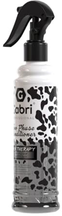 Gabri 2 Phase Conditioner Spray 400ml I For Damaged Hair Formula | Milk Therapy Leave-in Conditioner | Intensive Hydration for Dry & Brittle Hair (Milk Therapy)