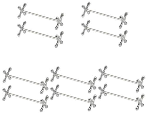 HAWILLOSCH Essstäbchenhalter Aus Zinklegierung Kompakte Stäbchenruhe Für Gabel Löffel Und Messer Tischbesteckhalter 8X4.9X1 Zoll Für Küche Restaurant Und Esszimmer
