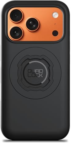 Quad Lock Cover MAG per iPhone 17 Pro, Custodia Smartphone Nera con Anello MAG Nero