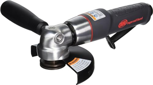 Ingersoll Rand, Amoladora Neumática Angular 345MAX-M, con motor de 0,88 CV y 12000 rpm, 1,6 kg, herramienta básica