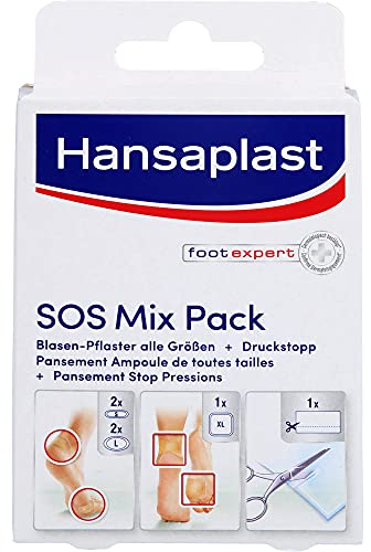 HANSAPLAST Blasenpflaster SOS Mix Pack 6 St