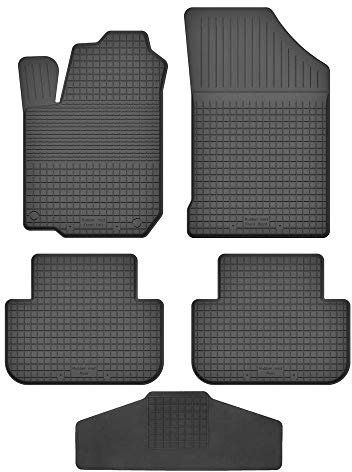 Fußmatten Vorne 2er Set für Toyota Yaris 2005-2011 2 II XP9 Gummi Gumimatten