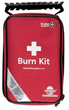 St John Ambulance and Burnshield Standard Burns First Aid Kit