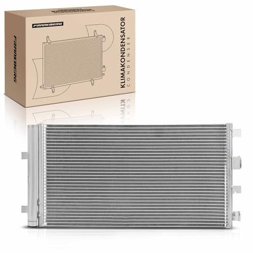 Frankberg Radiatore climatizzatore Condensatore climatizzatore Compatibile con Duster HS 1.6L Duster HS 1.5L Logan MCV KS 1.5L Logan LS 1.5L Logan I Station Wagon KS 1.5L Replace# 940161