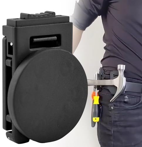 Werkzeuggürtel-Magnetclip, Einfach zu Bedienen, Werkzeughalter Gürtelclip, Werkzeug Holster Gürtel Clip, Magnetischer Werkzeughalter Gürtelclip, für Hammer, Schraubendreher