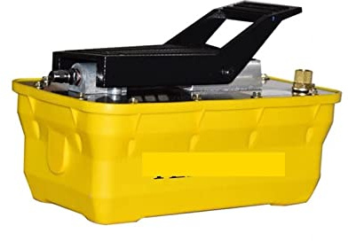 Corrección de viga Bomba hidráulica neumática Pie Bomba hidráulica Bomba manual Unidad de potencia 70Mpa 2.3L. para un funcionamiento eficiente