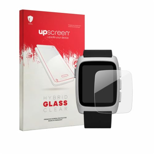 upscreen Screen Protector Film compatible with Pebble Time 2 2026-9H Glass Protection, Extreme Scratch Resistant