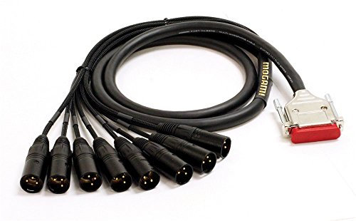 Mogami Gold DB25-XLRM Audio Snake Cable – Pro Studio Multicore with Rugged Metal Shell, Noise Shielding & Easy ID System (20 ft)