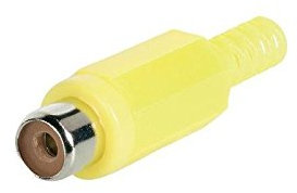 BKL ELECTRONIC Cinch-KUPPLUNG Rot