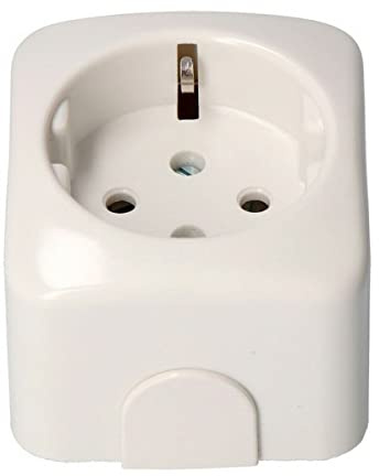 BASE ENCHUFE BIPOLAR CON T.T. LATERAL