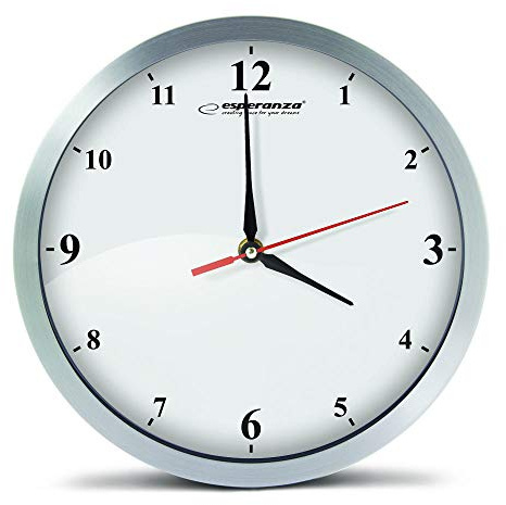 Esperanza Orologio da parete Detroit Bianco