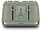 Kenwood Dusk Toaster, 4 Slot Toaster, Reheat, 5 Browning Settings, Defrost and Cancel Functions, Pull Crumb Tray, TFP30.000GN, 1800W, Olive Green