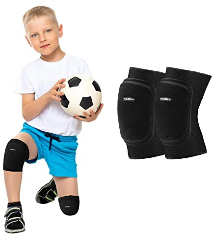ONTYZZ Knieschoner Volleyball Knieschoner Kinder Knieschützer Weiche Herren Knee Pads Damen Warm Knieschutz Sport für Tanzen MTB Handball Fahrrad Snowboard Scooter Fußball Wrestling Knieschoner