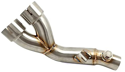 Sistema Silenciador Tubo Silenciador Escape Original Enlace De Motocicleta para Yamaha R6 para YZF R6 2006 2007 2008 2009 2010 2011 2012-2019 Silenciador Colector Sistema Escape Motocicleta