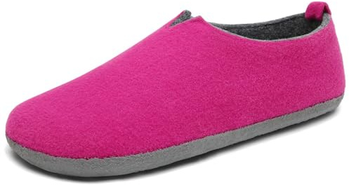 Mishansha Zapatillas Casa Interior Unisex | Pantuflas Fieltro, Cálido