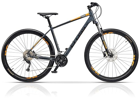 Airtracks 29 Zoll Mountainbike Herren MTB Fahrrad Hardtail Fusion 27 Gang Shimano ALIVIO RD-M3100 SGS - Rahmenhöhen 42, 46, 50 und 54 - (54cm (Körpergröße 185-195cm))