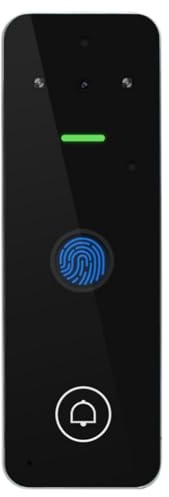 About iled videointercom, åtkomstkontroll, tangentbord, visuell dörrklocka, Tuya Smart WiFi, RFID-fingeravtrycksintercom för utomhusbruk