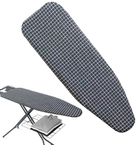 Funda Para Tabla De Planchar – 91 X 31 Cm (36 X 12 Pulgadas) De Algodón, Con Acolchado Resistente A Quemaduras Y Manchas, Borde Elástico, Ajuste Duradero Para Tablas De Planchar | Almohadilla De Planc