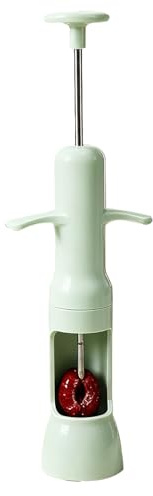 Gacqpli Deshuesador De Cerezas Herramienta, Deshuesador De Uvas, Accesorio de Cocina Antideslizante para Deshuesar Ciruela, Espino, Azufaifa, Dátiles Rojos en Hogar, Restaurante, Pícnic