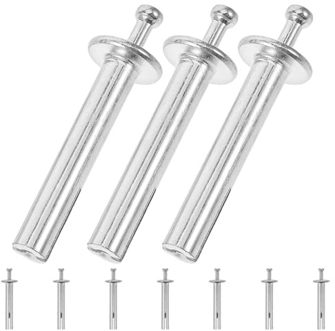 PENIKOKO 10pcs Heavy Duty Drive Nail In Expansion Anchors for Masonry Brick Wall Fixing Quick Installation Fastener Nails for Secure Wall Mounting and Large-scale Projects